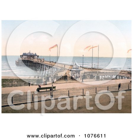 Historical the Pier in Hastings Sussex England - Royalty Free Stock Photography  by JVPD