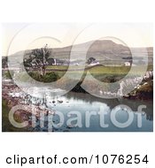 Historical The River Ribble At Horton Near The Pennyghent Mountain In North Yorkshire England Royalty Free Stock Photography