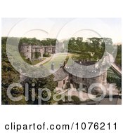 Historical The Skipton Castle In Craven Skipton North Yorkshire England UK Royalty Free Stock Photography