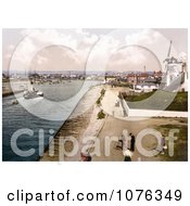Historical The Windmill At The Harbour In Littlehampton Arun West Sussex England UK Royalty Free Stock Photography by JVPD