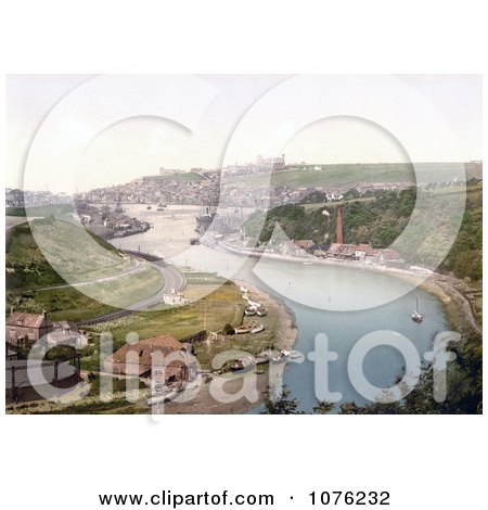 Historical Whitby, North Yorkshire, England, United Kingdom - Royalty Free Stock Photography  by JVPD