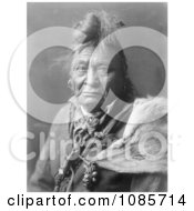 Hoop On The Forehead Crow Indian Man Free Historical Stock Photography