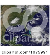 Hurricane Irene Near The Bahamas On August 24th 2011 Royalty Free Stock Photography by JVPD
