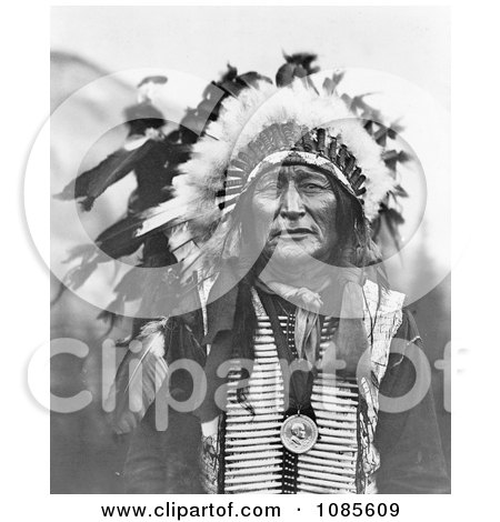 Iron Shell, Lakota Sioux Indian - Free Historical Stock Photography by JVPD