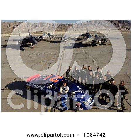 John Wood With Race Car - Free Stock Photography by JVPD