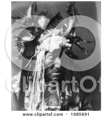 Lean Wolf, a Hidatsa Native American Man - Free Historical Stock Photography by JVPD