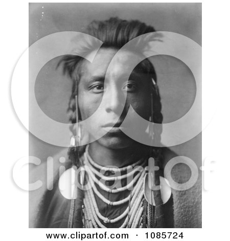 Lies Sideway, a Crow Native American - Free Historical Stock Photography by JVPD