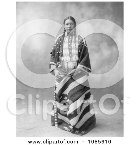 Lucy Red Cloud, Sioux Indian - Free Historical Stock Photography by JVPD