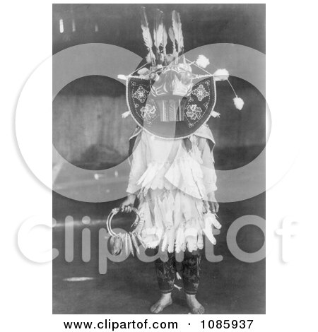 Masked Dancer - Free Historical Stock Photography by JVPD