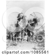 Mato Wammyomni And Mato Pahin Sioux Free Historical Stock Photography