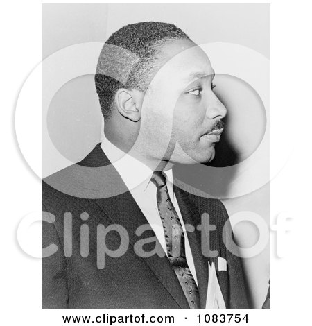 MLK in Profile - Historical Stock Photography by JVPD