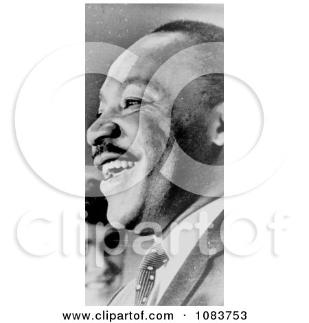MLK Smiling - Historical Stock Photography by JVPD