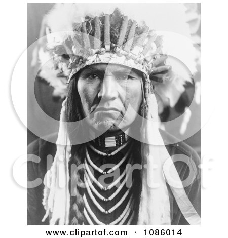 Nez Perce Man - Free Historical Stock Photography by JVPD