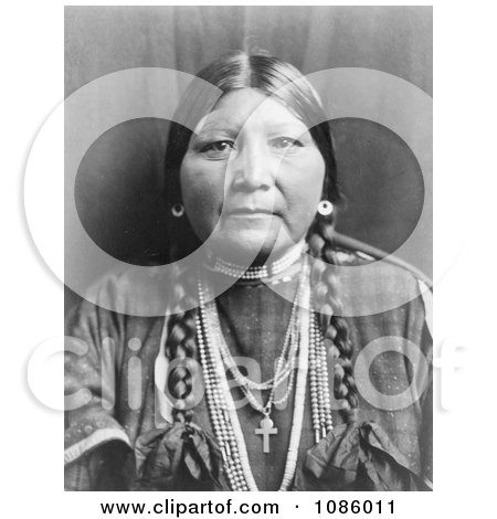 Nez Perce Matron - Free Historical Stock Photography by JVPD