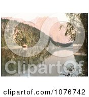 Oetz Valley Pipurgersee Pipurger See And Acherkogel Tyrol Austria Royalty Free Stock Photography by JVPD