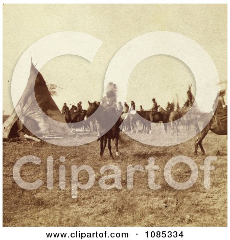 Pawnee Indian Camp - Free Historical Stock Photography by JVPD