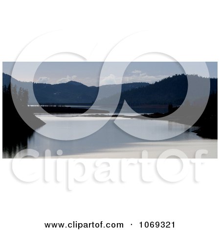 Photo of Sundown at Lost Creek Reservoir, Oregon - Royalty Free Landscape Stock Photography by Kenny G Adams