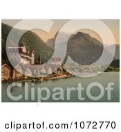 Photochrom Of Loen Nordfjord Norway Royalty Free Historical Stock Photography