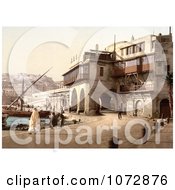 Photochrom Of The Admiralty Algiers Algeria Royalty Free Historical Stock Photography