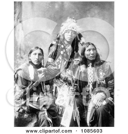 Poor Elk, Shout For, Eagle Shirt, Sioux Indians - Free Historical Stock Photography by JVPD