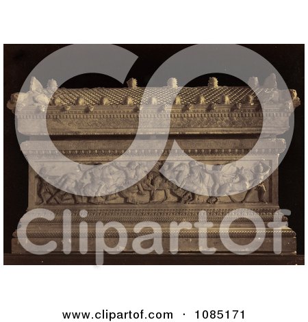 Rhe Sarcophagus of Alexander the Great - Royalty Free Stock Photography by JVPD