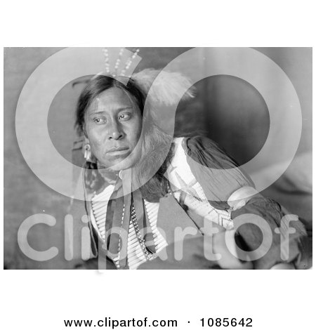 Sammy Lone Bear, Sioux Native American - Free Historical Stock Photography by JVPD