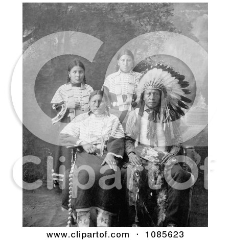 Sioux Family - Free Historical Stock Photography by JVPD