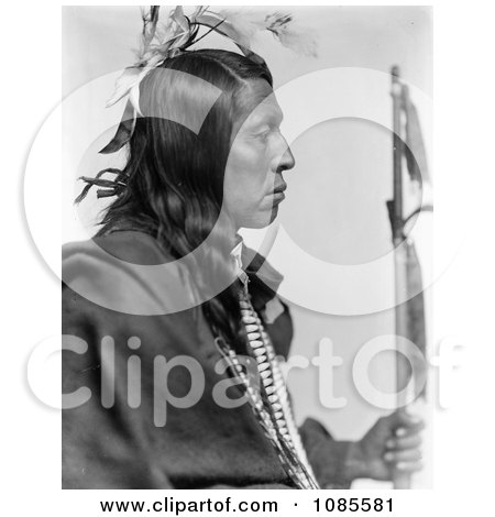 Sioux Indian Called Flying Hawk - Free Historical Stock Photography by JVPD