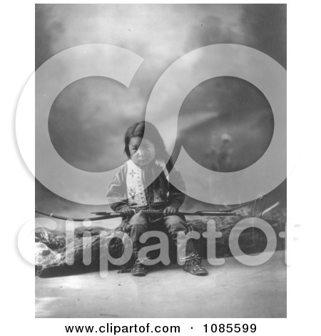 Sioux Indian Child, John Lone Bull - Free Historical Stock Photography by JVPD