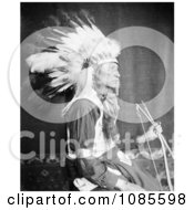 Sioux Indian Man Chief Lone Bear Free Historical Stock Photography