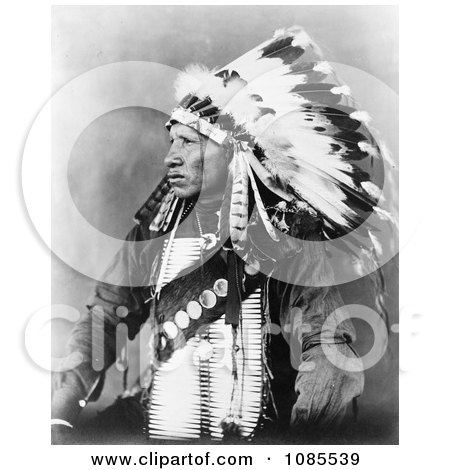 Sioux Indian Man Named Red Bird - Free Historical Stock Photography by JVPD