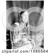 Sioux Indian Man Named Sammy Lone Bear Free Historical Stock Photography