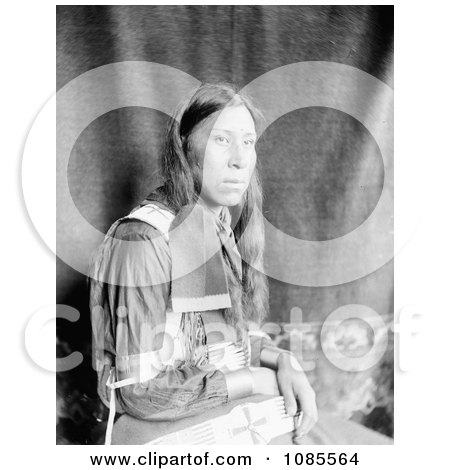 Sioux Indian Man Named Sammy Lone Bear - Free Historical Stock Photography by JVPD