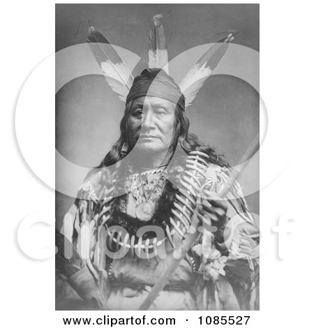 Sioux Indian Man, Rushing Eagle - Free Historical Stock Photography by JVPD