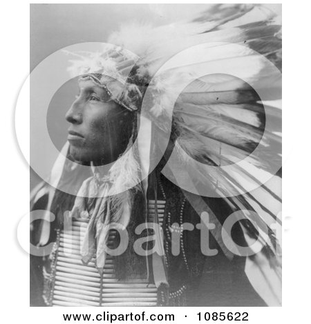 Sioux Indian Named James Lone Elk - Free Historical Stock Photography by JVPD