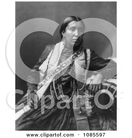 Sioux Indian Woman, Susan Frost - Free Historical Stock Photography by JVPD