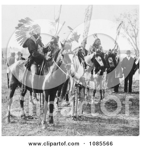 Sioux Indians and Horses - Free Historical Stock Photography by JVPD