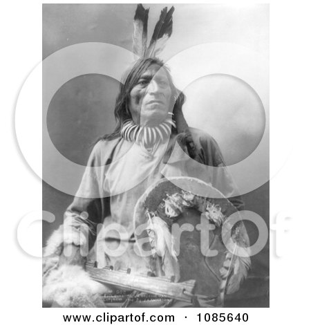 Sioux Man Named Fool Bull - Free Historical Stock Photography by JVPD