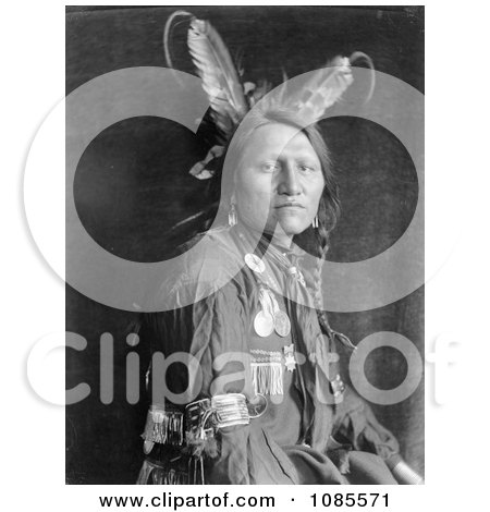 Sioux Native America Man by the Name of Charging Th - Free Historical Stock Photography by JVPD