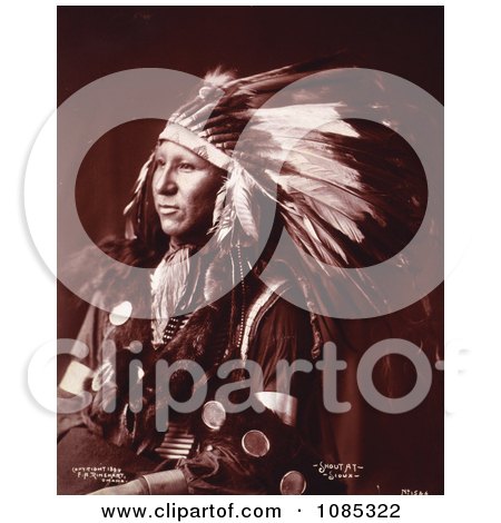 Sioux Native American Indian, Shout At - Free Historical Stock Photography by JVPD