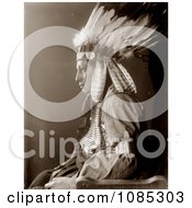 Sioux Native American Man Named Whirling Hawk Free Historical Stock Photography