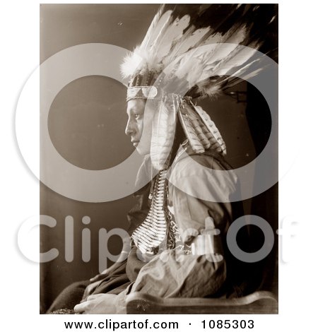 Sioux Native American Man Named Whirling Hawk - Free Historical Stock Photography by JVPD