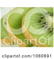 Slices Of Kiwi Fruit Royalty Free Stock Photo by Kenny G Adams