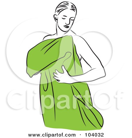 dry off clipart