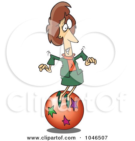 https://images.clipartof.com/small/1046507-Royalty-Free-RF-Clip-Art-Illustration-Of-A-Cartoon-Businesswoman-Trying-To-Balance-On-A-Ball.jpg