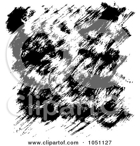 Royalty-Free Vector Clip Art Illustration of a Black And White Texture - 5 by Cherie Reve