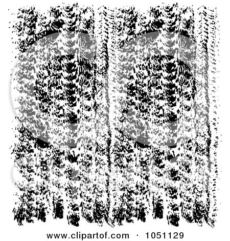 Royalty-Free Vector Clip Art Illustration of a Black And White Texture - 2 by Cherie Reve