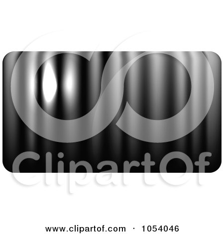 Royalty-Free Vector Clip Art Illustration of an Abstract Black Business Card Or Background Design - 6 by vectorace