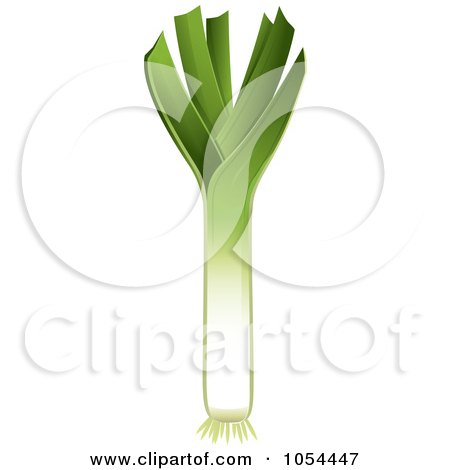 Royalty-Free Vector Clip Art Illustration of a Leek by TA Images