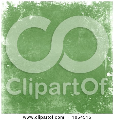 Royalty-Free Clip Art Illustration of a Grungy Green Background by KJ Pargeter